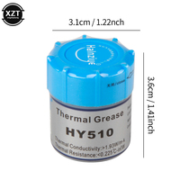 25g HY510 Thermal Conductive Silicone Grease Paste Conductive Grease Heatsink For CPU GPU Chipset Notebook Cooling with Scraper