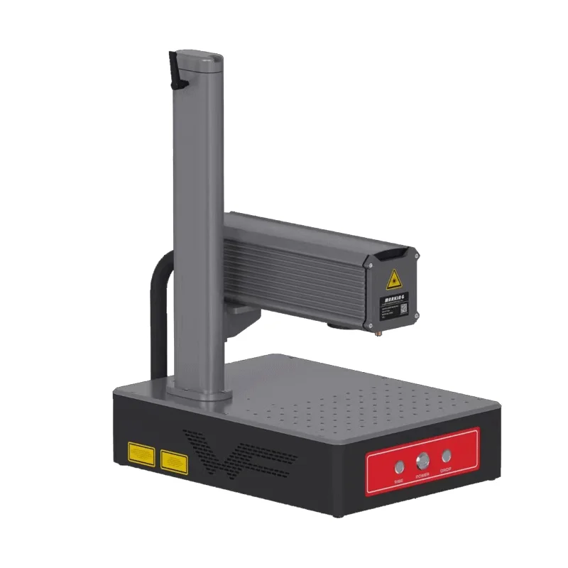 Ready To Ship  Portable Desktop 20w 30w Fiber Laser Marking Machine Price