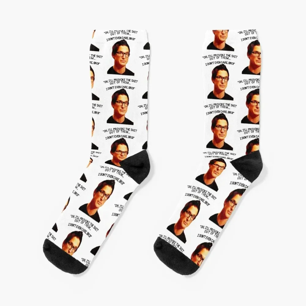

Zak Provokes! Socks compression professional running retro Men's Socks Women's