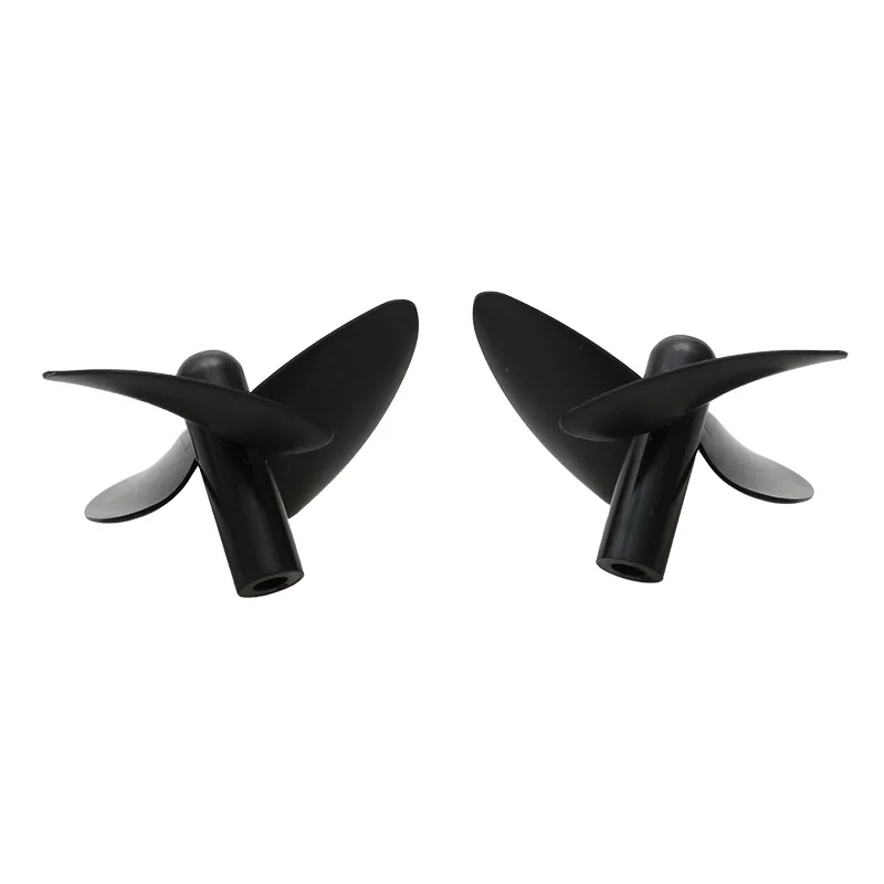 2Pair RC Bait Boat High Power Propeller Dia 38mm Shaft Hole 2.2mm 3-Blade Paddle with Large Thrust for Model Toys Ship 390 Motor