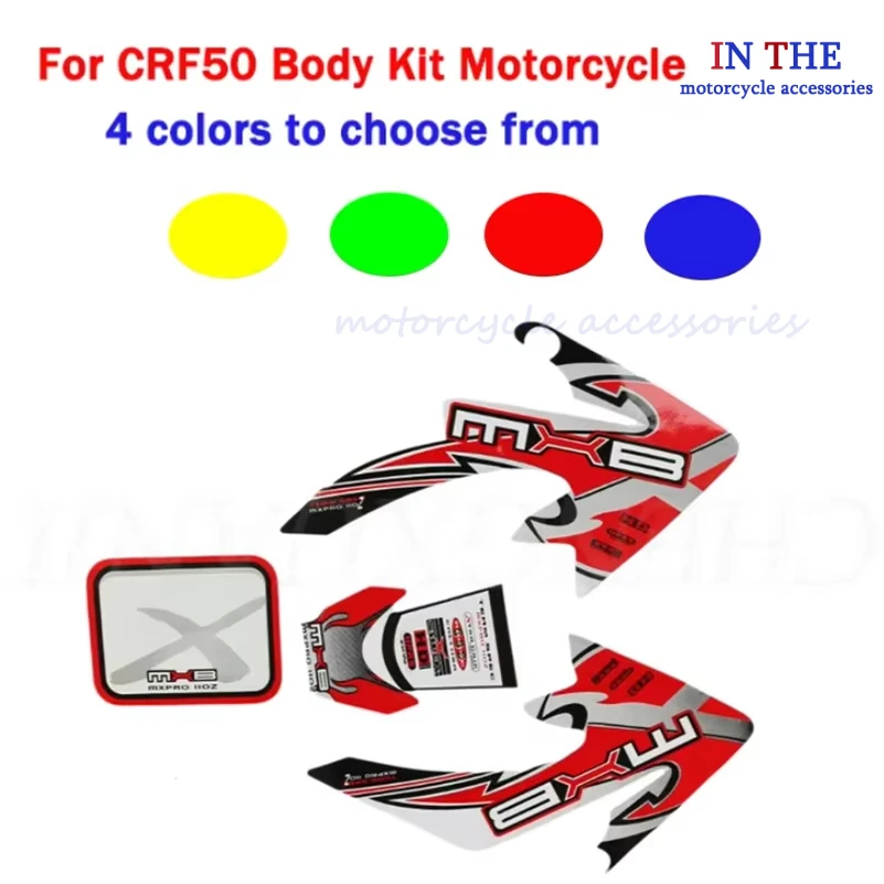 Motorcycle Kohis Sticker Crf 50 70 Paster Motorcycle Decal Sticker For CRF 50cc 70cc Pit Dirt Bike Decals