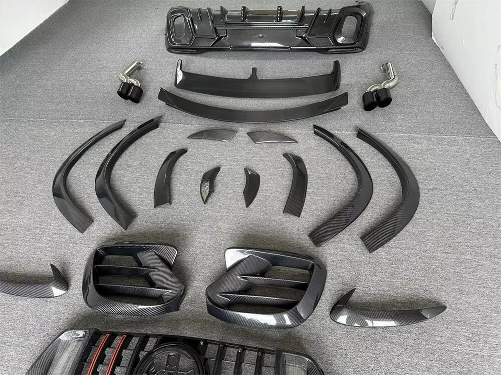 High Quality Carbon Fiber Body Kit Upgrade  GLE Coupe 63 GLE53 New Barbo Style Body Parts