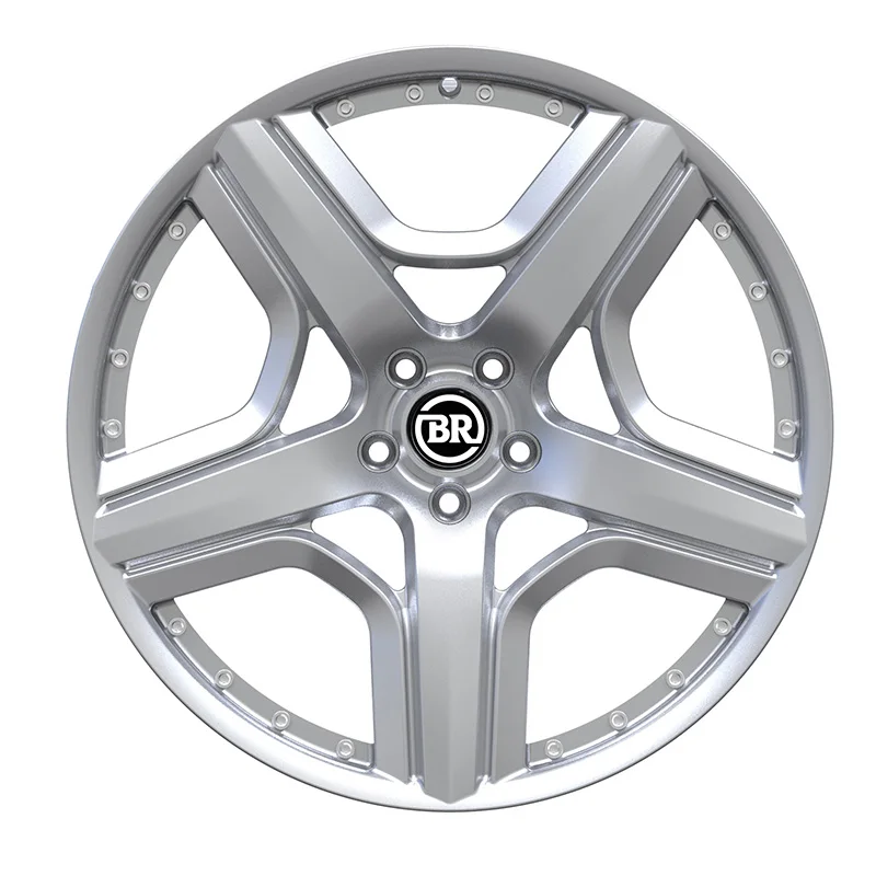 

Borui Customized 2-Piece Forged Aluminum Alloy Racing Car Wheel Rims 18-22 Inch 5x114.3 Fit For Bentley Flying Spur For Bentayga