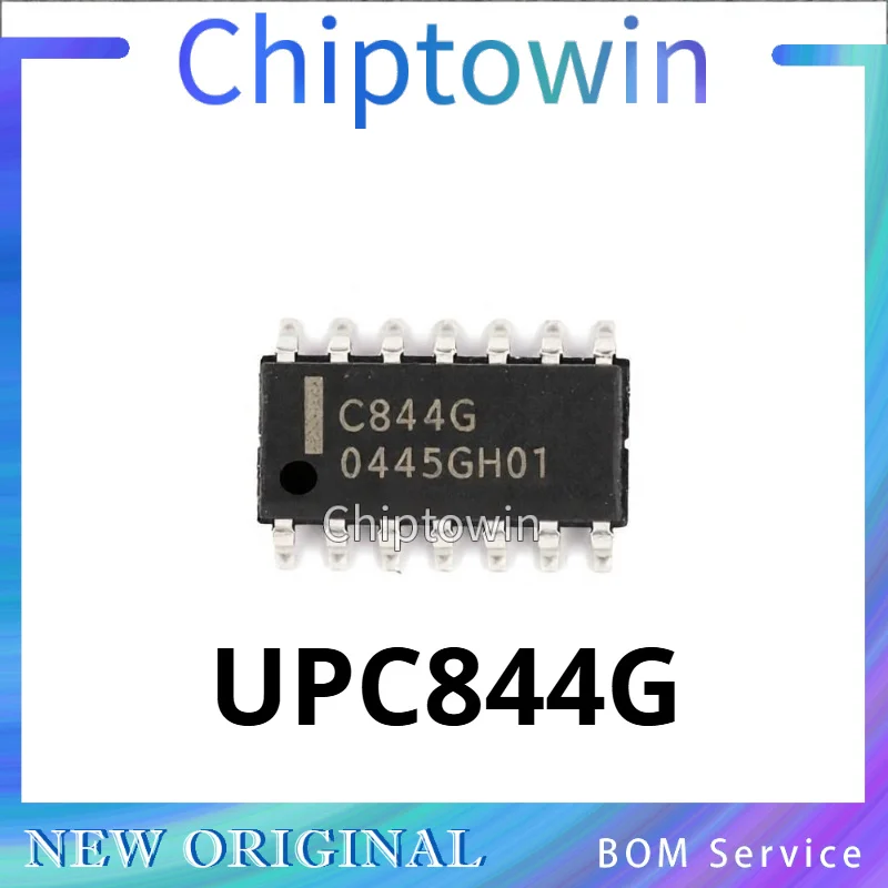 5/50/500 pcs C844G UPC844G SOP-14 High Speed Operational Amplifier Original In Stock W7