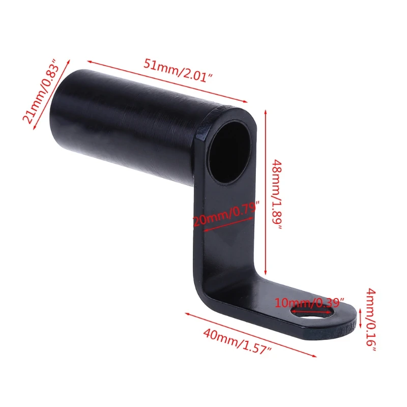 2024 New Motorcycle Accessories Rearview Mirror Mount Extender Bracket Holder Clamp Bar Phone Holder Levers Multiple Function