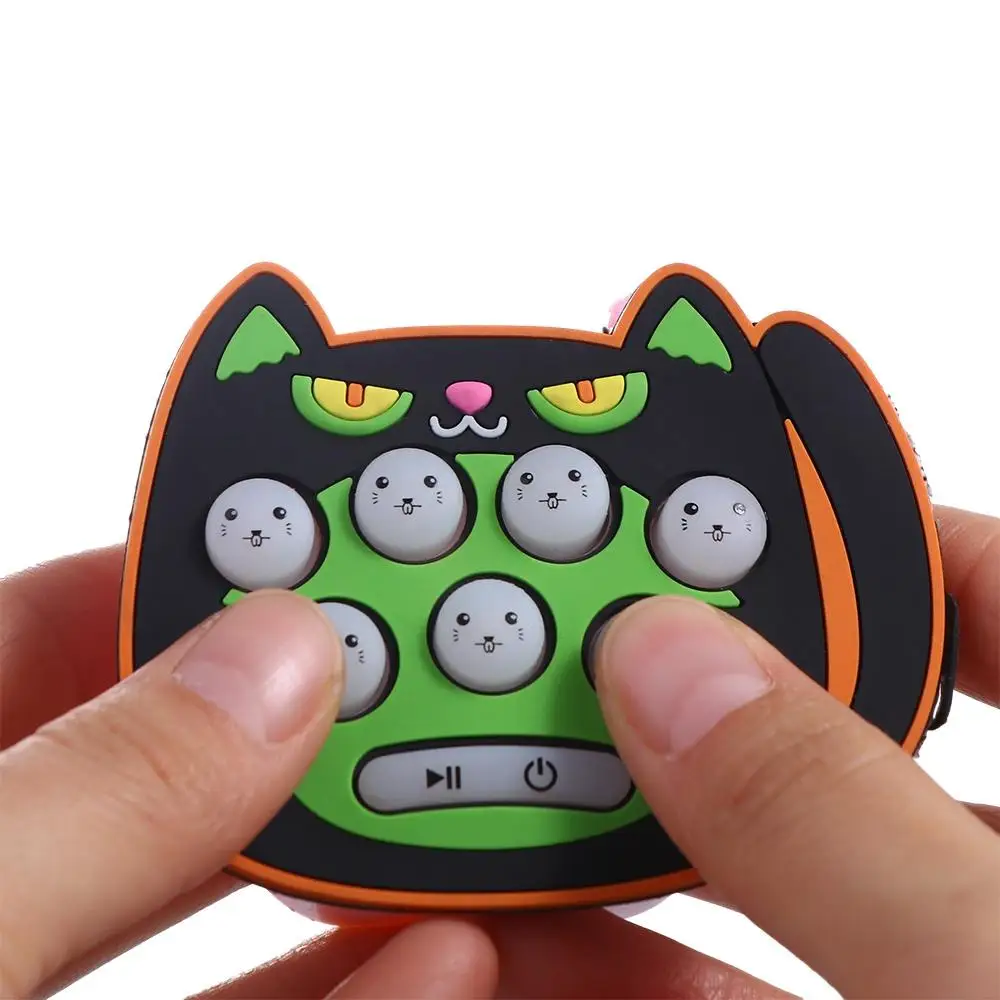 لعبة كيرينغ آلة اجتز مولي الصغيرة الكرتون الصحافة السريعة آلة لعبة محمولة المفاتيح الموسيقى Hallowmas لعبة فقاعة دفع سريع #3