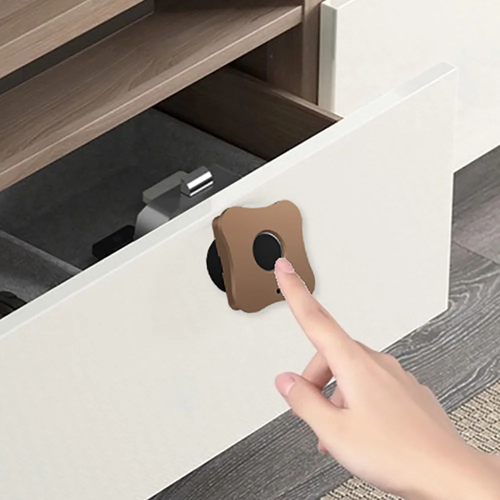 

Fingerprint Drawer Lock Stylish Electronic Lock For Furniture Drawer Cabinet Secure Your Cabinet With Smart Unlocking Technology