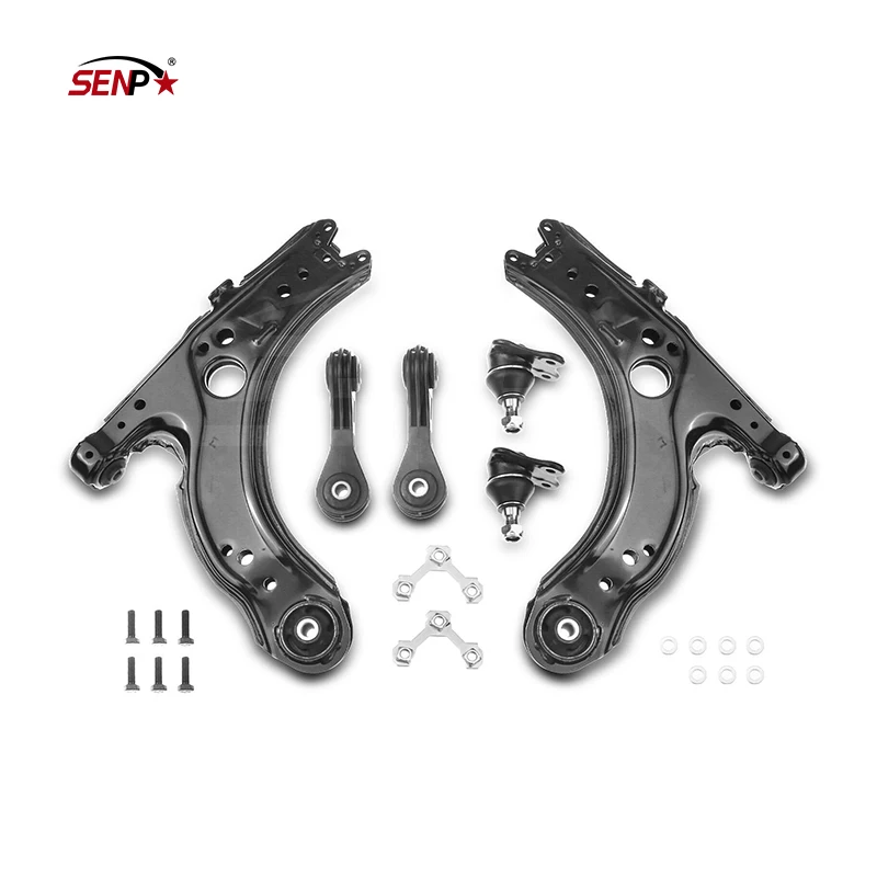 

Popular Hot sell SENP Auto Parts Wholesale Front Control Arm & Ball Joint & Sway Bar Link for Volkswagen Golf 2003-2005 OEM 1J0