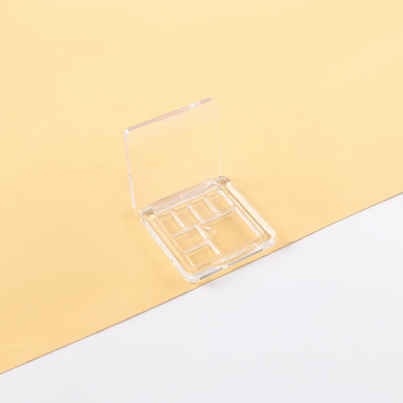 100 szt. Pojemników do przechowywania kosmetyków do makijażu oczu dla kobiet, dziewcząt, początkujących, do samodzielnego układania paletki cieni do powiek.