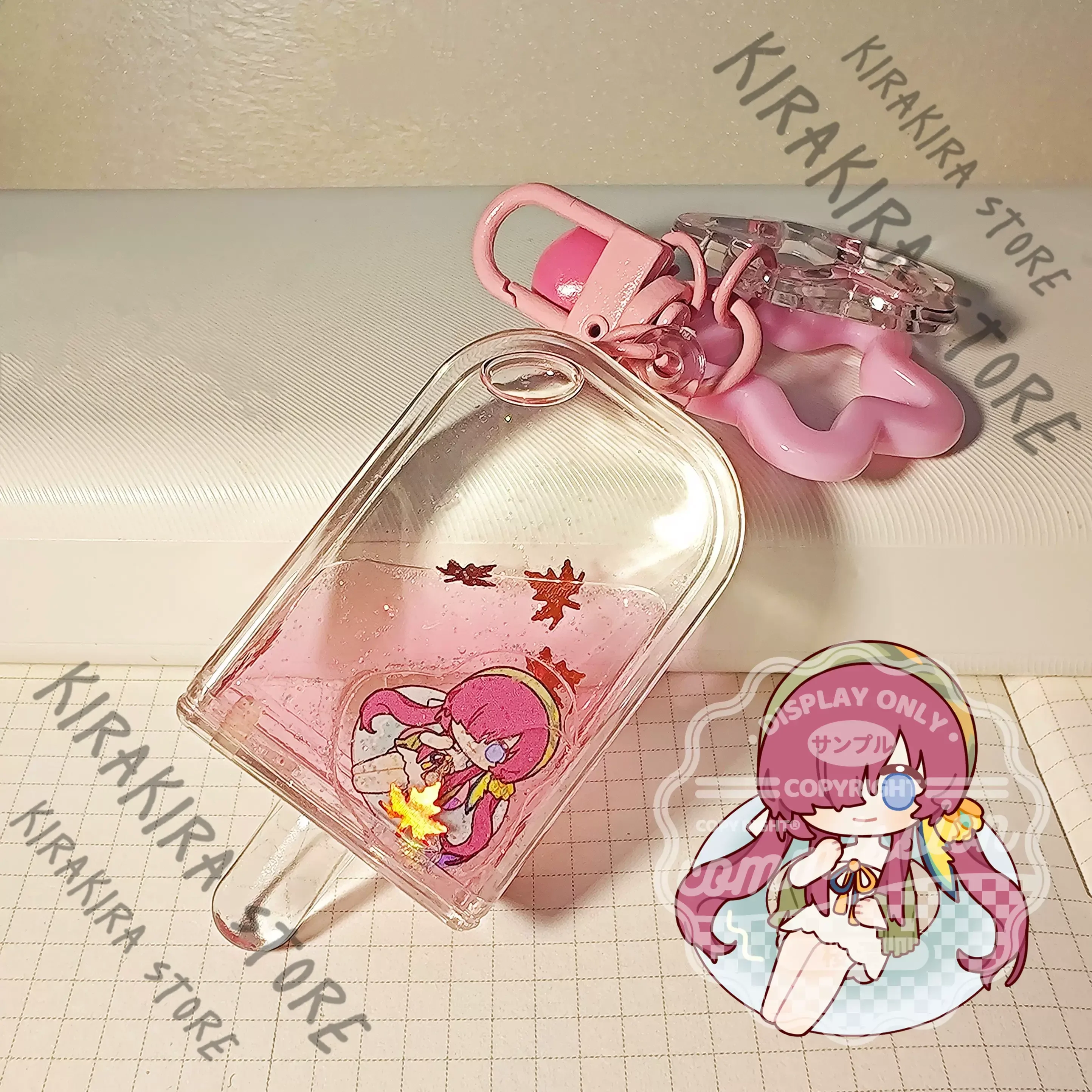 Porte-clés en acrylique inversé: 1999 Trente-sept Vila Marcus Yenisei, pendentif en forme de crème glacée, porte-clés Cosplay, ornements adorables