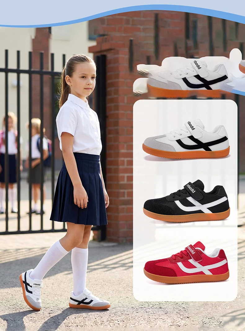 Zapatos Descalzos para Niños, Zapatillas con Puntera Ancha, Antideslizantes, Minimalistas, para Uso Diario
