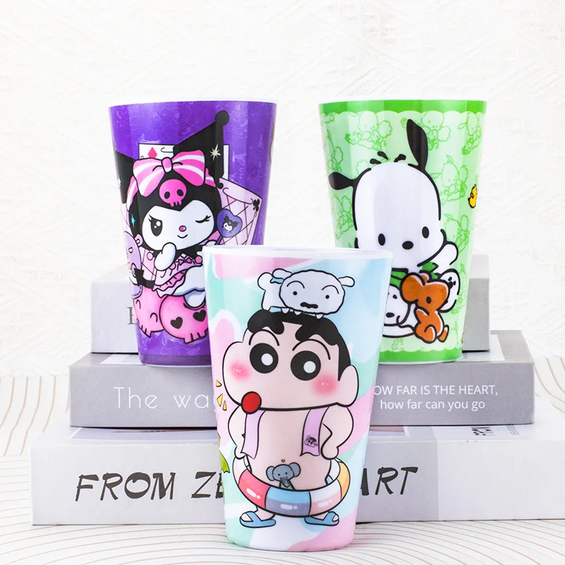 Kawaii Sanrio Cup Cartoon Anime Cute Girl Mouthwash Cup Toothbrush Cup Breakfast Drink Cup Children's Gift