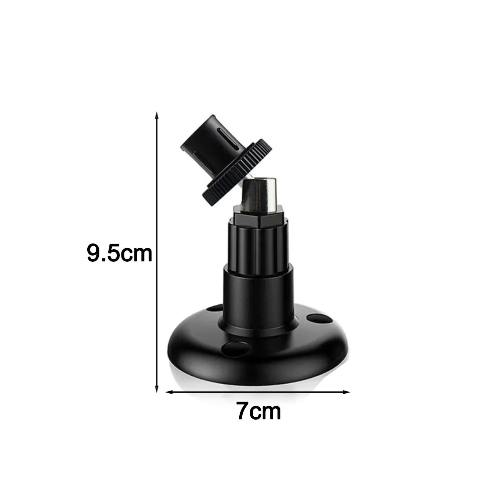 

Регулируемый держатель камеры Кронштейн для наружной камеры Внутреннее и наружное использование Трехкомпонентное монтажное решение для камеры Конструкция наклона 90 градусов