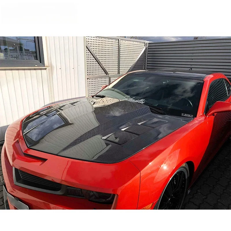 On hot sale carbon fiber Bonnet Hood TSII Style for Camaro