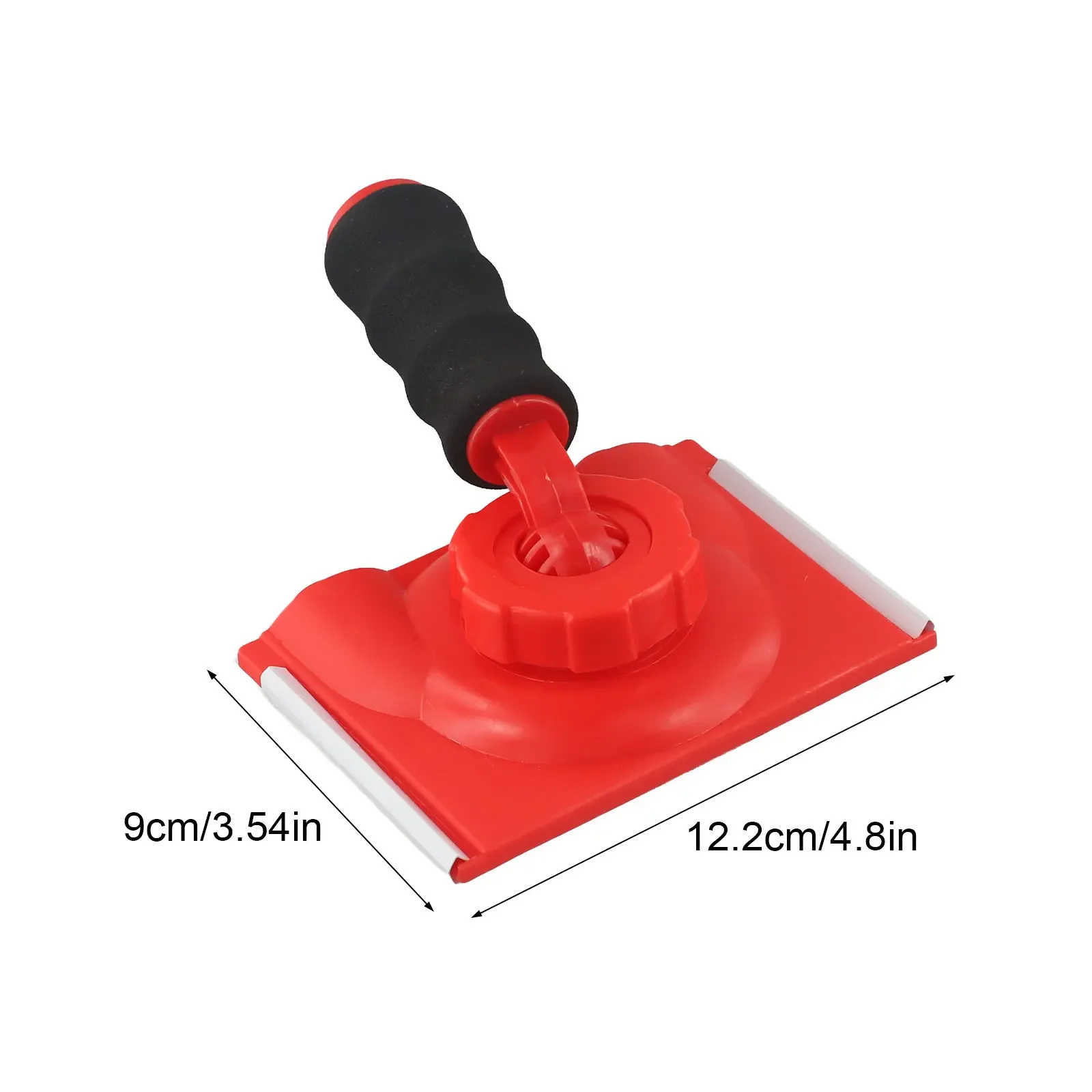 Verfrandtrimmer Kunststof bekleding Verfrandger Verstelbare muur Hoekkussen Schilder 122×90mm Platte borstel Sponsborstel Voor op waterbasis