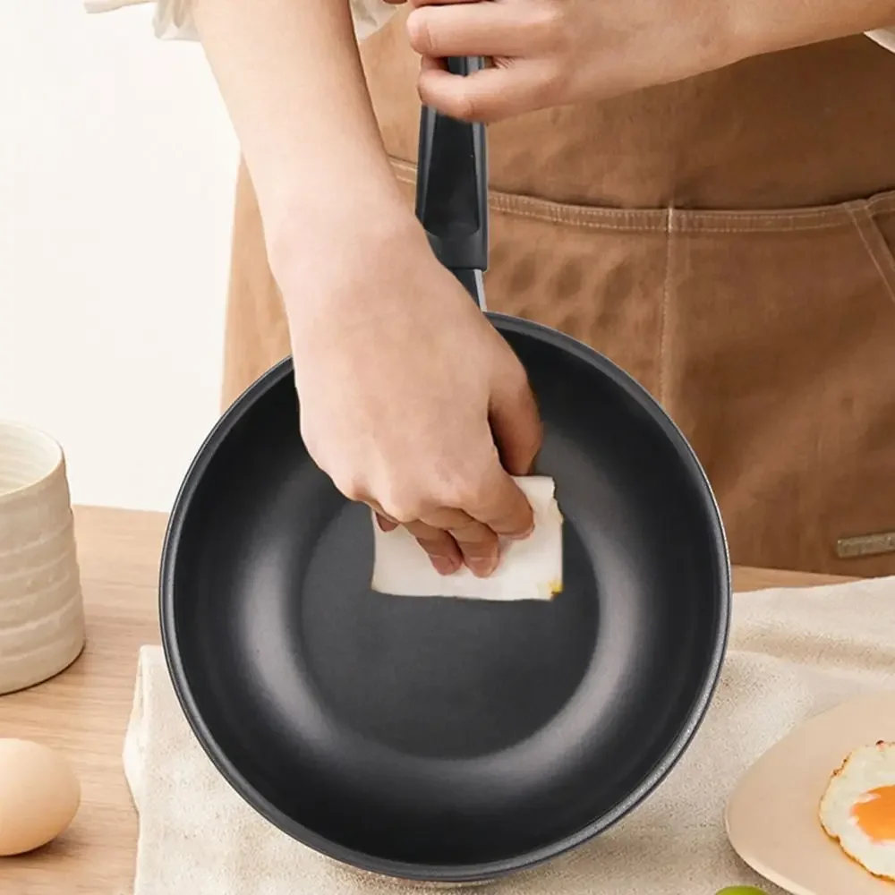 Soup Pot Frying Pan Mini Cooking Omelette Pans Non-stick Iron Pancake Egg Fryer With Long Handle Wok Frying Pan Kitchen Gadgets