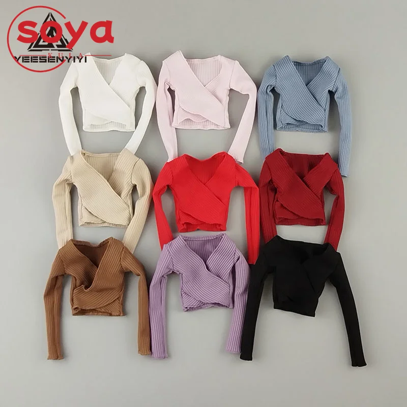 1/6 مقياس الإناث قطاع عبر طوق تنورة قصيرة الملابس نموذج صالح 12 ''ورل بوكس AT203 الجندي عمل الشكل الجسم الدمى #3