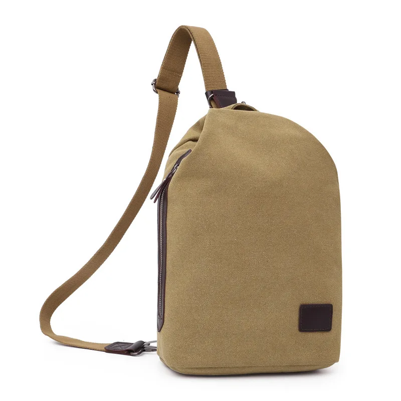 

2025 New Vintage Fashion Man's Canvas Backpack Travel Schoolbag Male Backpack MenLarge Capacity Rucksack Shoulder Large Capacity