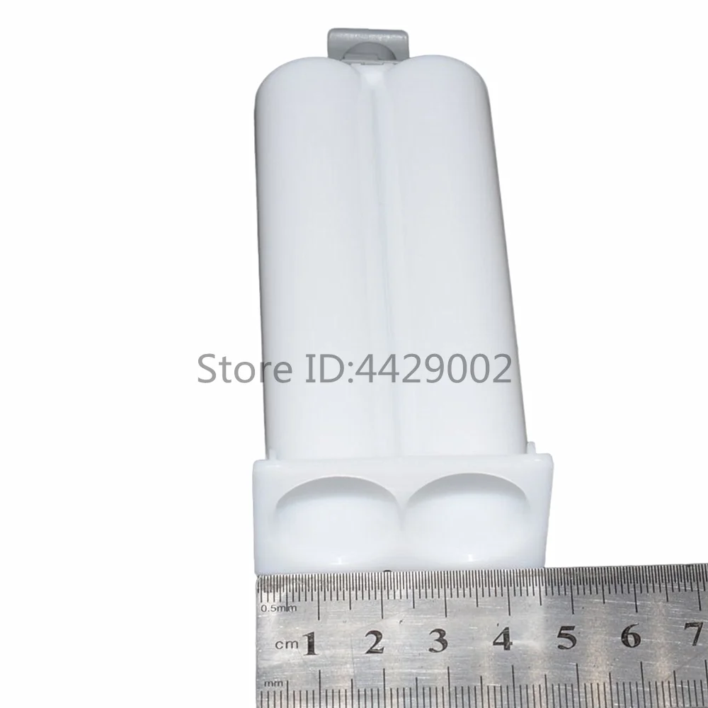 500 Stück leere Kartuschen, 2-Komponenten-AB-Klebstoff, 50 ml, Bigbong Epoxid-Silikon-Dichtstoff, Acrylklebstoff-Kartuschen und Dichtungsventile – Detail 2
