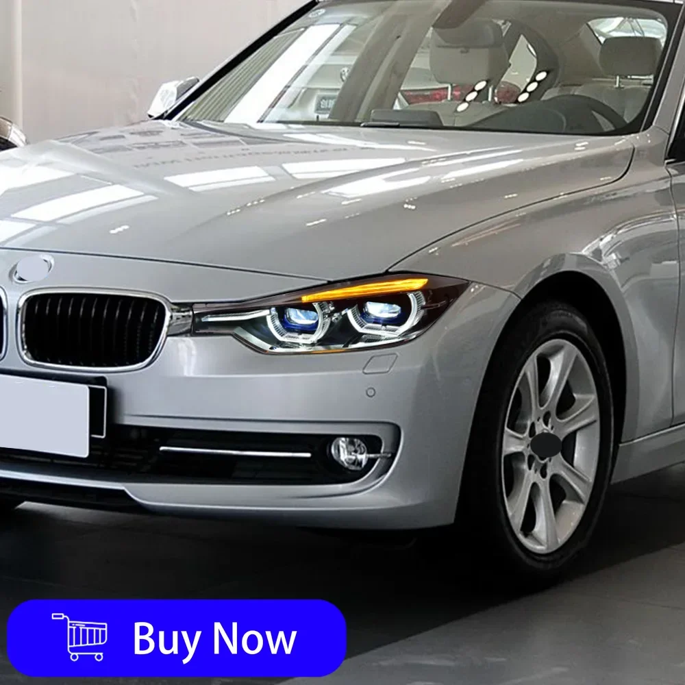 لسيارات BMW 3 Series F30 F35 320i 325i 330i 2013-2018 LED مجموعة المصابيح الأمامية للسيارات ترقية عالية التكوين ملحقات عدسة العرض