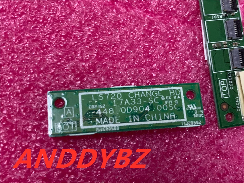 Original LS720 CHANGE BOARD 448.0D904.00SC  Test OK