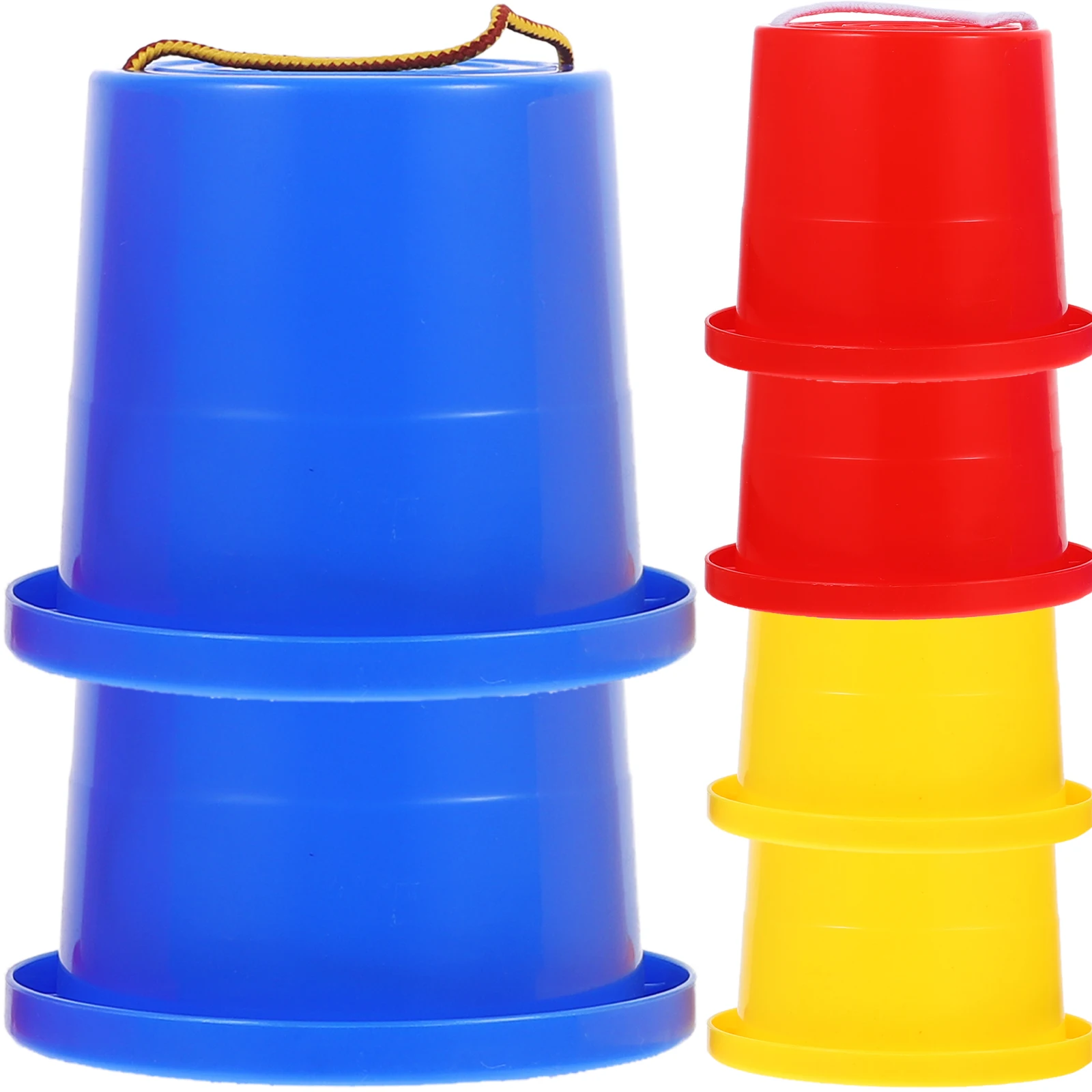 

Sensory Training Stilts 3 Pairs Jumping Trampoline Plastic Kids Toys Sports Play Garden Home