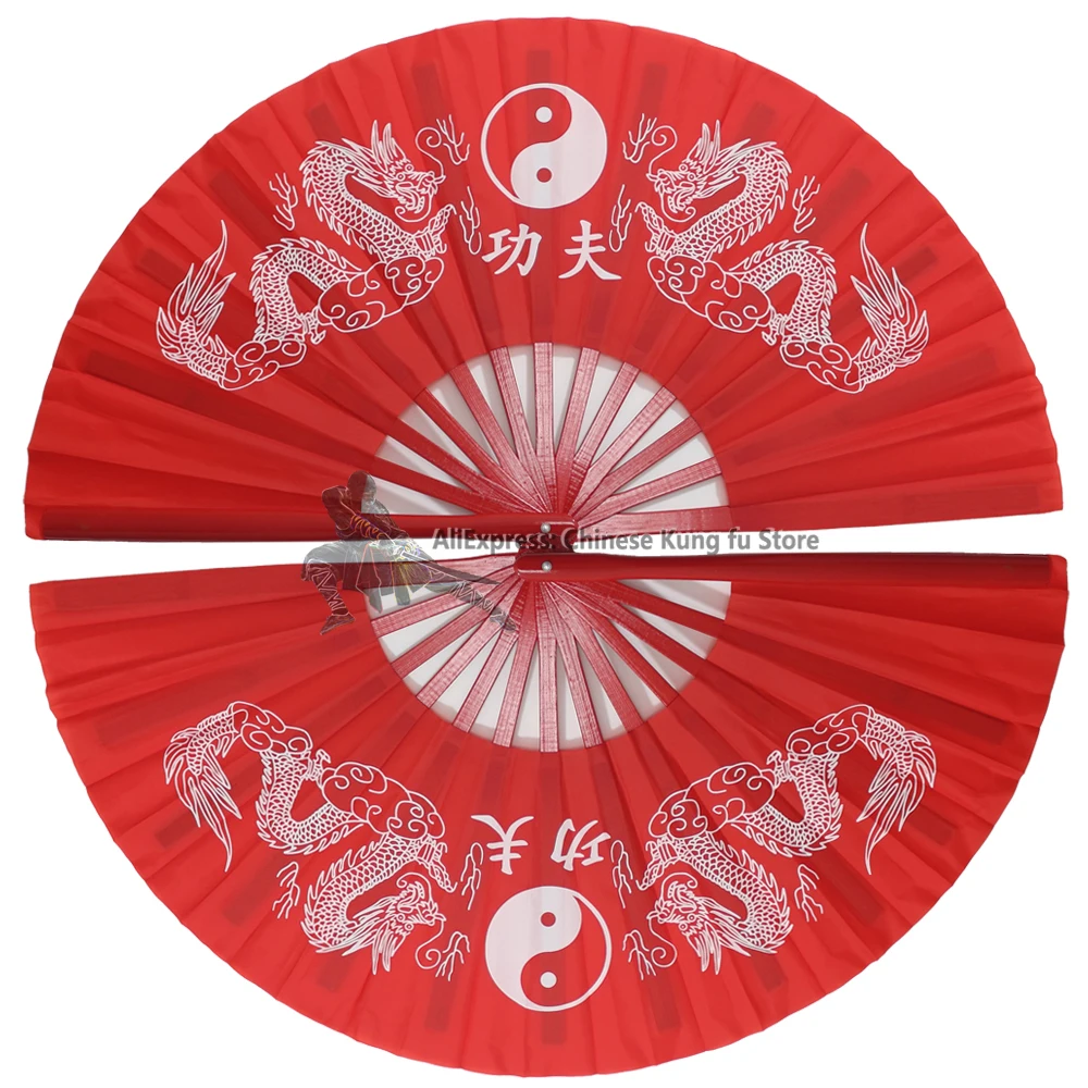 Chinese Kung fu Tai chi Fans Bamboo Wushu Fan Martial arts Training Weapons