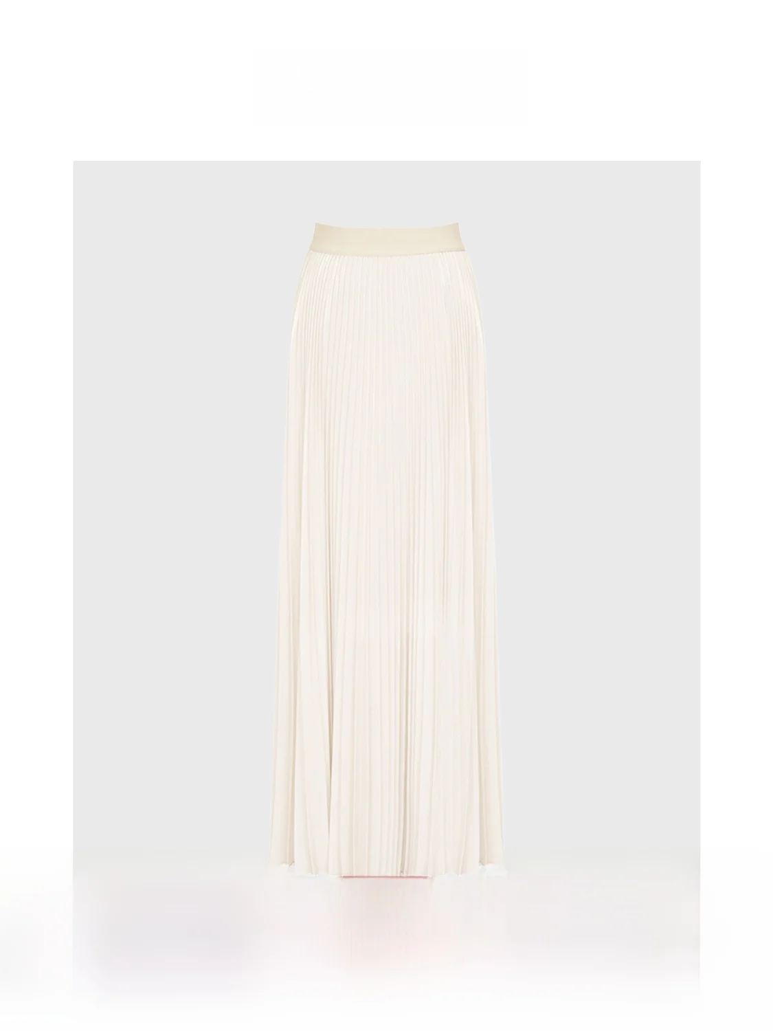 

Romantic Accordion Pleated Skirt with Elastic Waist for Women Ci Commute Stand Fit A-Line Skirt Summer 2025