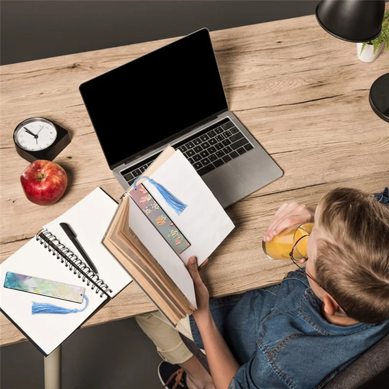 35 قطعة المرجعية التسامي فارغة نقل الحرارة MDF الإشارات المرجعية لتقوم بها بنفسك الإشارات المرجعية مع ثقب والشرابات الملونة للحرف اليدوية