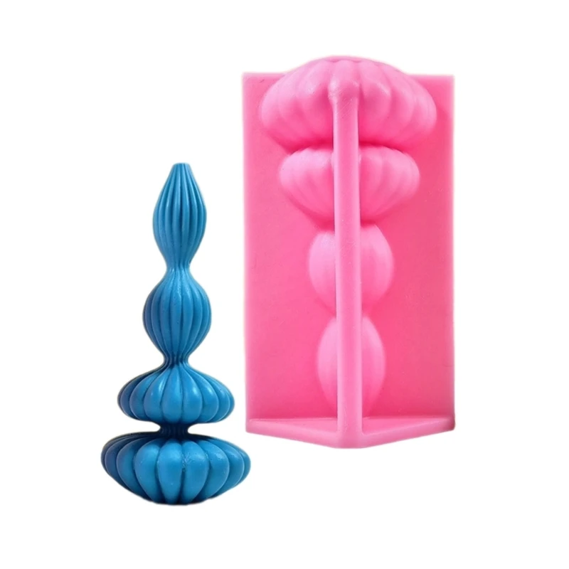 Moules en Silicone à géométrique, pour bougie, savon, plâtre, décoration, résines époxy