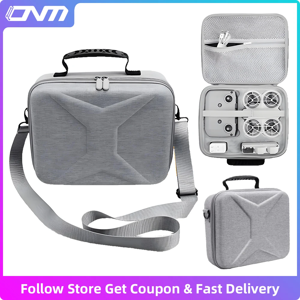 

Carrying Case for DJI Neo Fly More Combo Portable EVA Storage Protective Bag Accessories for Controller/Drone/Charging Hub