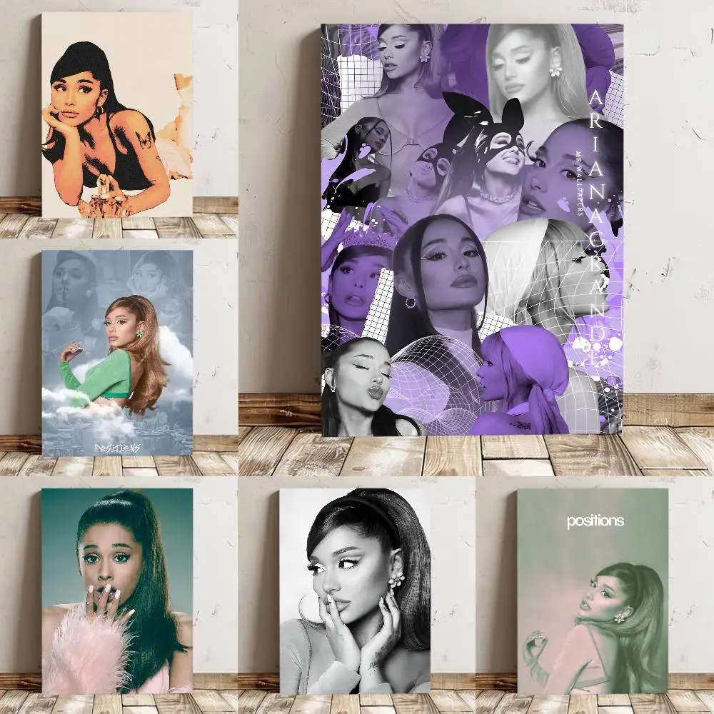 1pc Singer Ariana-Grande Classic Vintage Poster High Quality