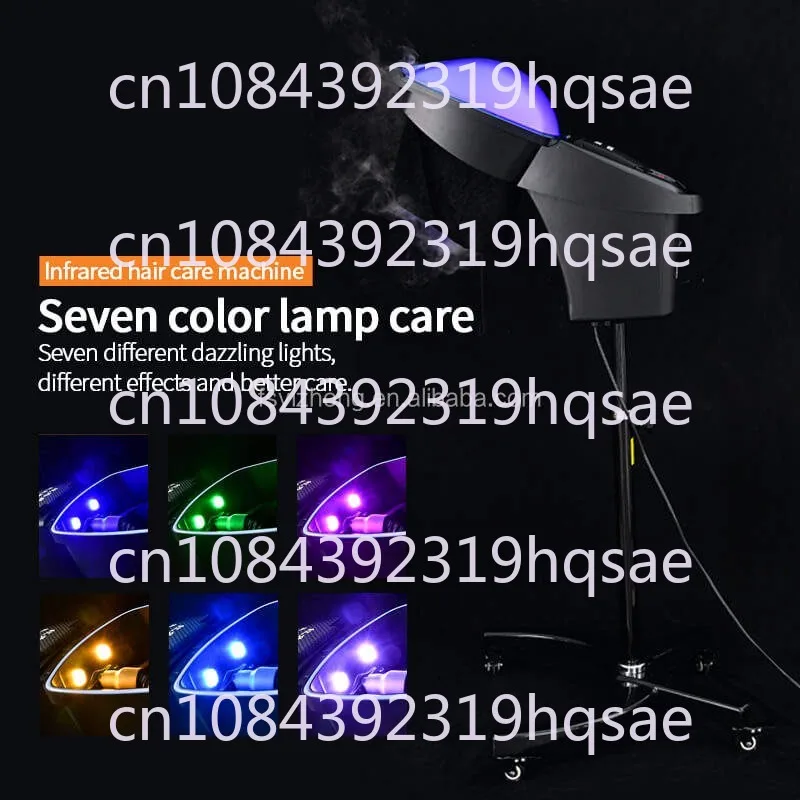 Innovaitive Standing Infrared Ozone Hair SPA Steamer Atomizer Nano Micromist Micro Mist O3 Hair Salon Steamer Machine with Stand