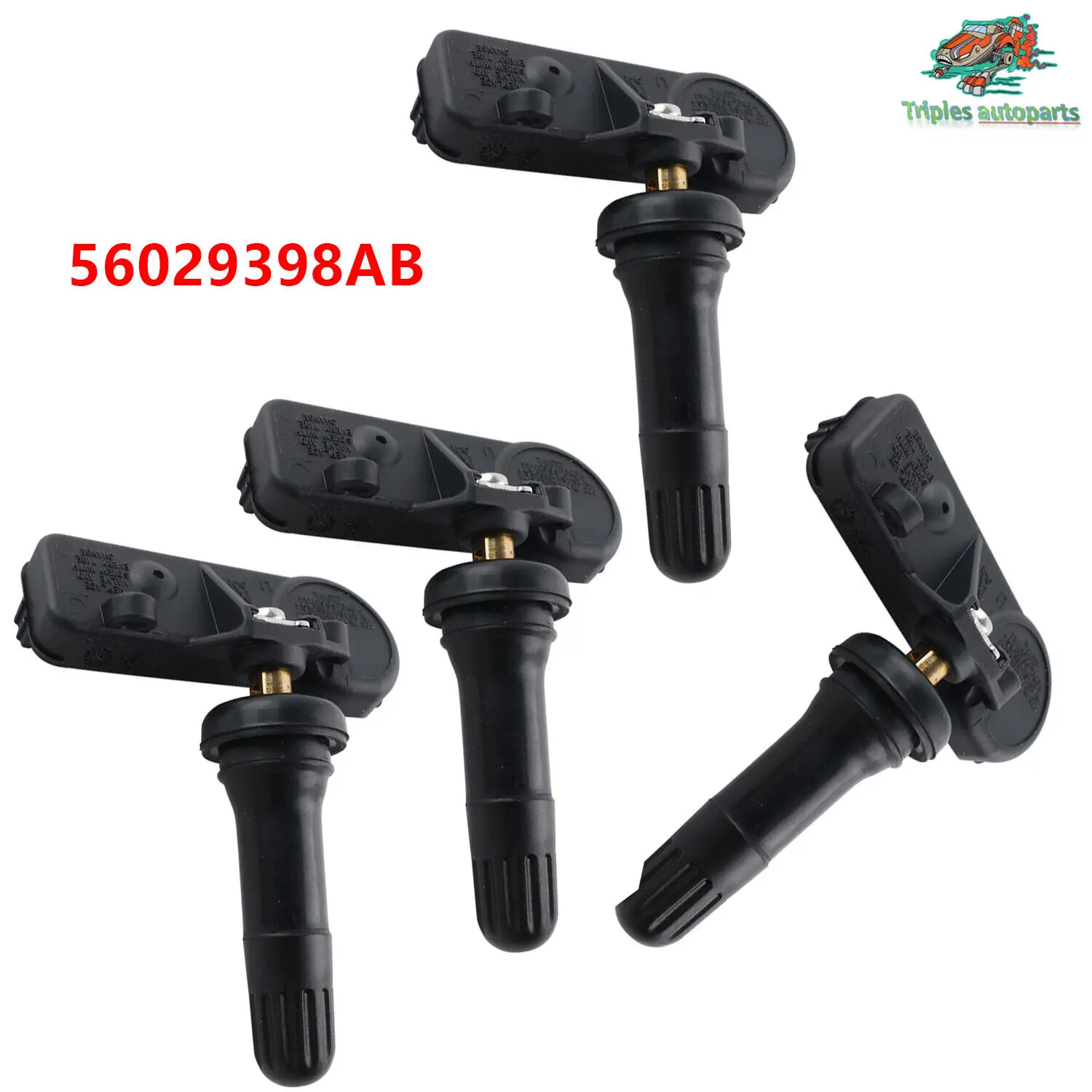 

Датчик давления в шинах 4 шт. для Jeep Wrangler Grand Cherokee Dodge OEM # 56029398AB TPMS