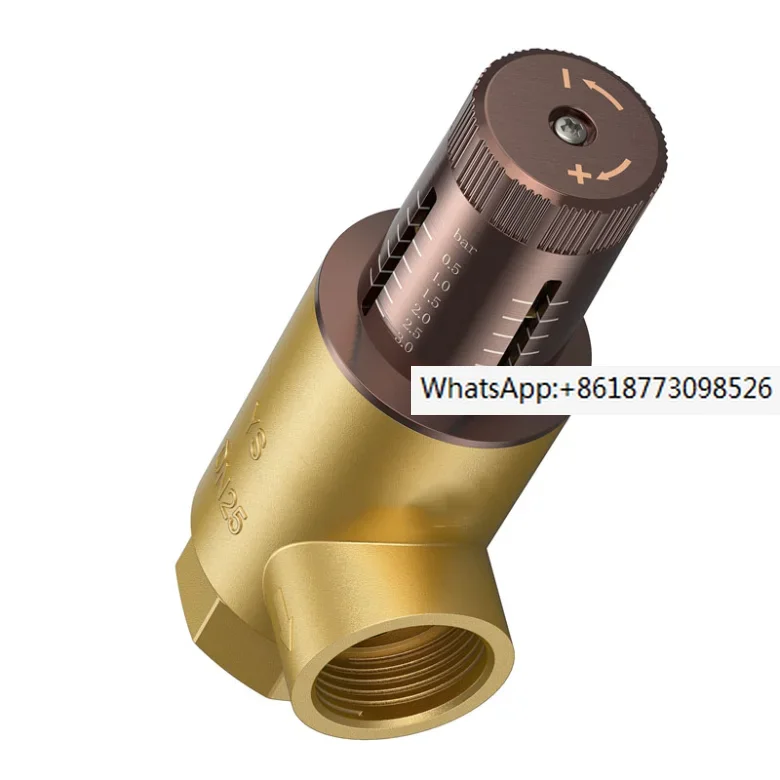 Factory Direct Sales All-Copper Dial Air Conditioning Heat Pump Visual Adjustment Pressure Differential Bypass Valve