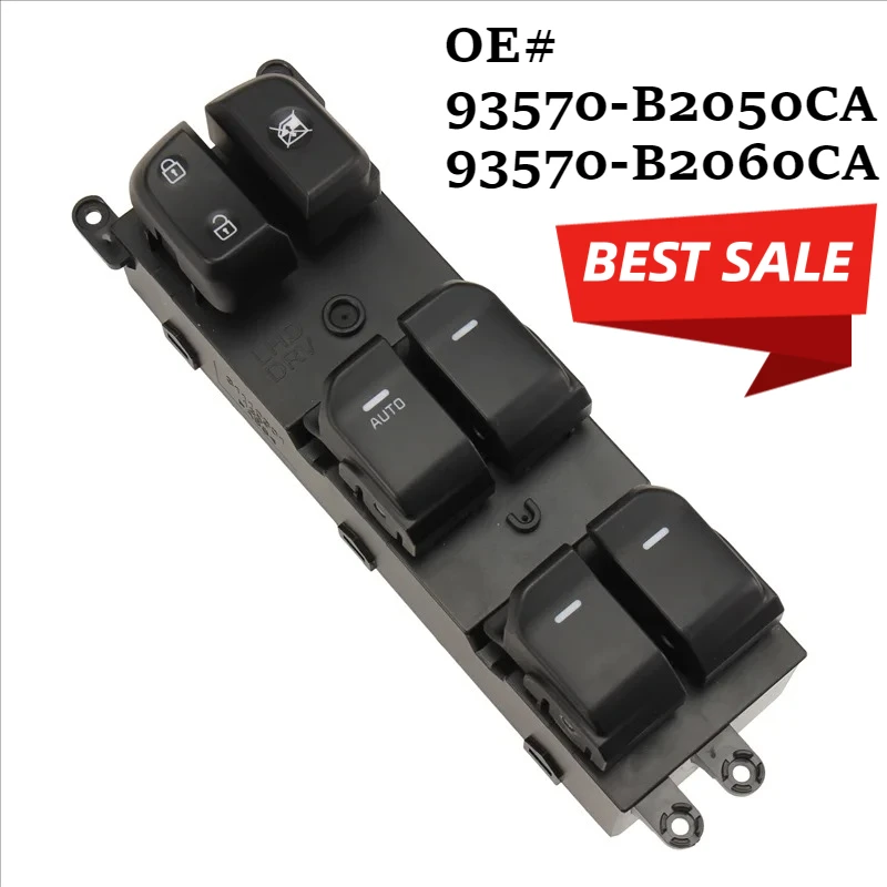 

93570-B2050CA 93570-B2060CA Window Main Control Switch Car Window Regulator Switch Power Window Master Control Switch