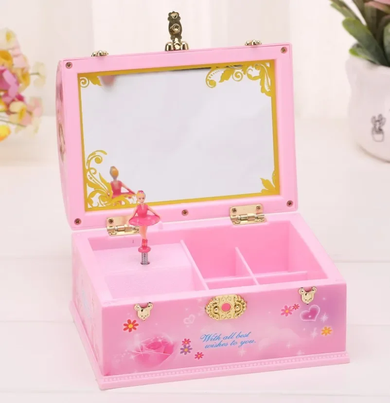 Cute Jewel Case Moded Cheap Music Boxes Creative Gift Gifts For Kids Musical Music Boxes Boxs Children Toys Decorations For Home