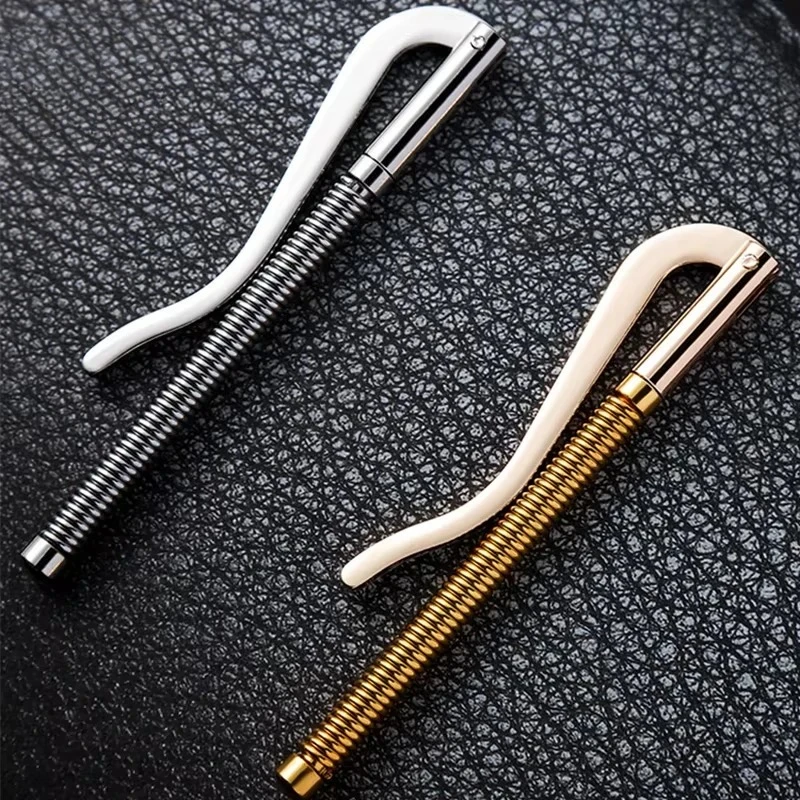 

3pcs High Quality Spring Money Clip Bar Brass+ Steel Leather Wallet Craft Supplies Open Coil Cash Holder Clamp