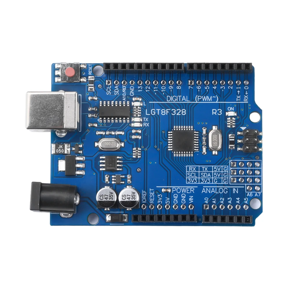 Type-C Type-B USB LGT8F328P R3 CH340G Conseil de développement pour Arduino pour UNO R3 ATmega328P R3 remplacement