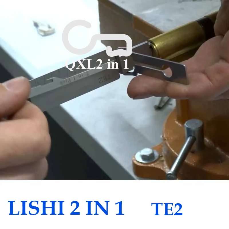 ツール LiShi TE2 ピックとデコーダー、ゲインズボロー用、テサロック、ホームドア、民間用ピッキングとキーリーダー、プロの鍵屋向け