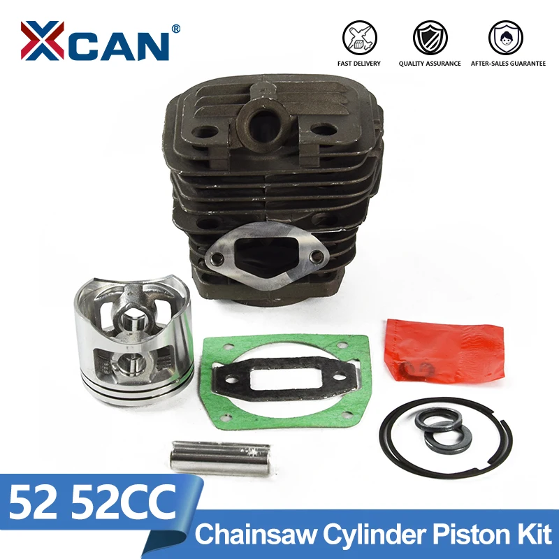 

XCAN 1 комплект цилиндр и поршень диаметром 45 мм для бензопилы 52 52cc запасные части для бензопилы/масла