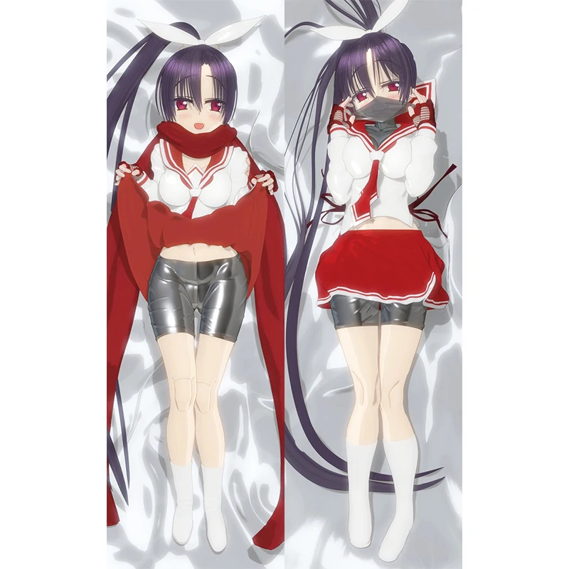 

Dakimakura Anime Fuuma Hina Double-sided Pillow Cover Print Life-size body pillows cover Adult pillowcase