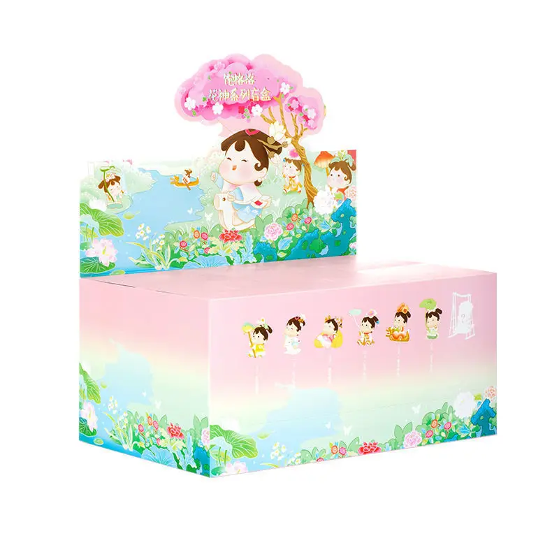 بضائع المدينة المحرمة شبكة كاملة زهرة الله صندوق أعمى فتاة لطيف دمية زخرفة صديقة