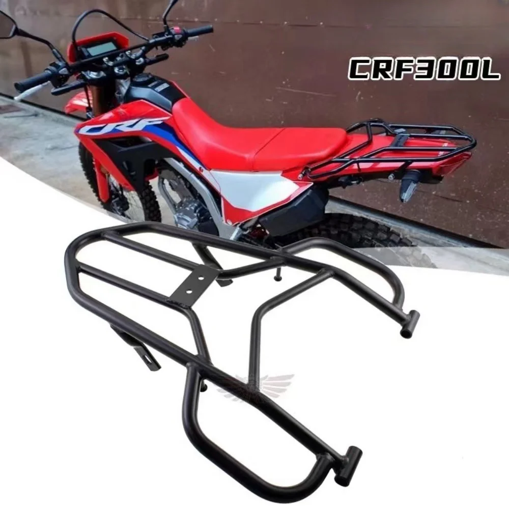 Fit for Honda Crf300L Crf300 Rally Crf 300 L 2021-2023 后 Tail Rack Top Box Case Suitcase Carrier Board Motorcycle Accessories