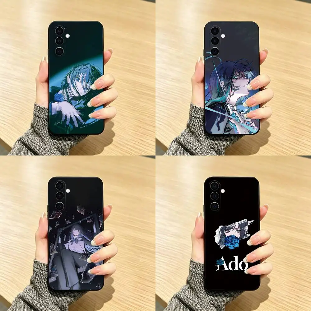 Singer A-Ado Kyogen X Uta   Phone Case For Samsung Galaxy A73,A72,A71,A70,A53,A52,A51,Soft Silicone Black Cover
