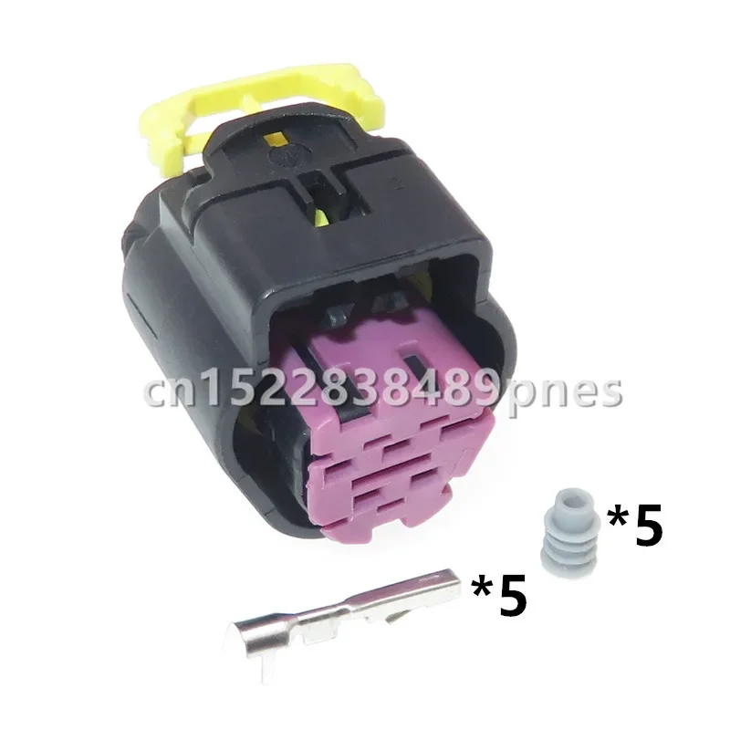 5 القطب رمز سيارة تدفق الهواء متر المقبس 1928405138 ل بويك شيفروليه 1 928 405 138 حقن الاستشعار موصل يناسب فورد #1