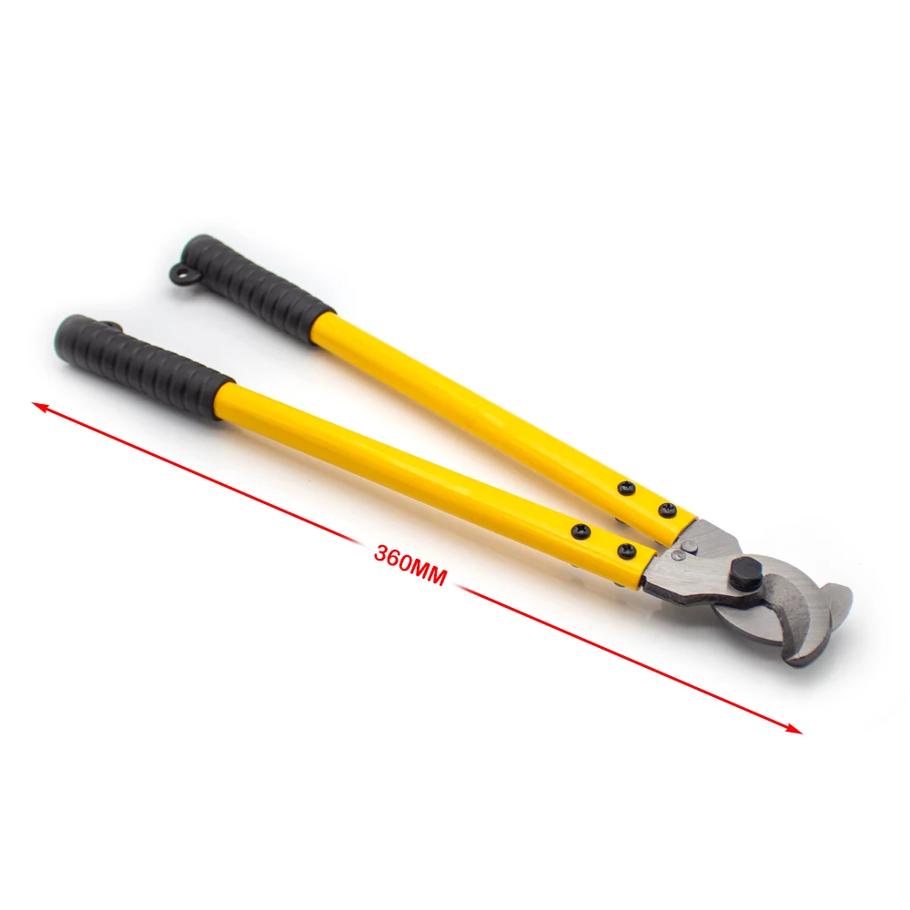 Imagem -02 - Cortador de Cabo Manual para Economia de Trabalho Braço Longo 100 Mm2 Tesoura de Fio Elétrico de Cobre e Alumínio com Faca Cr-v Lk125