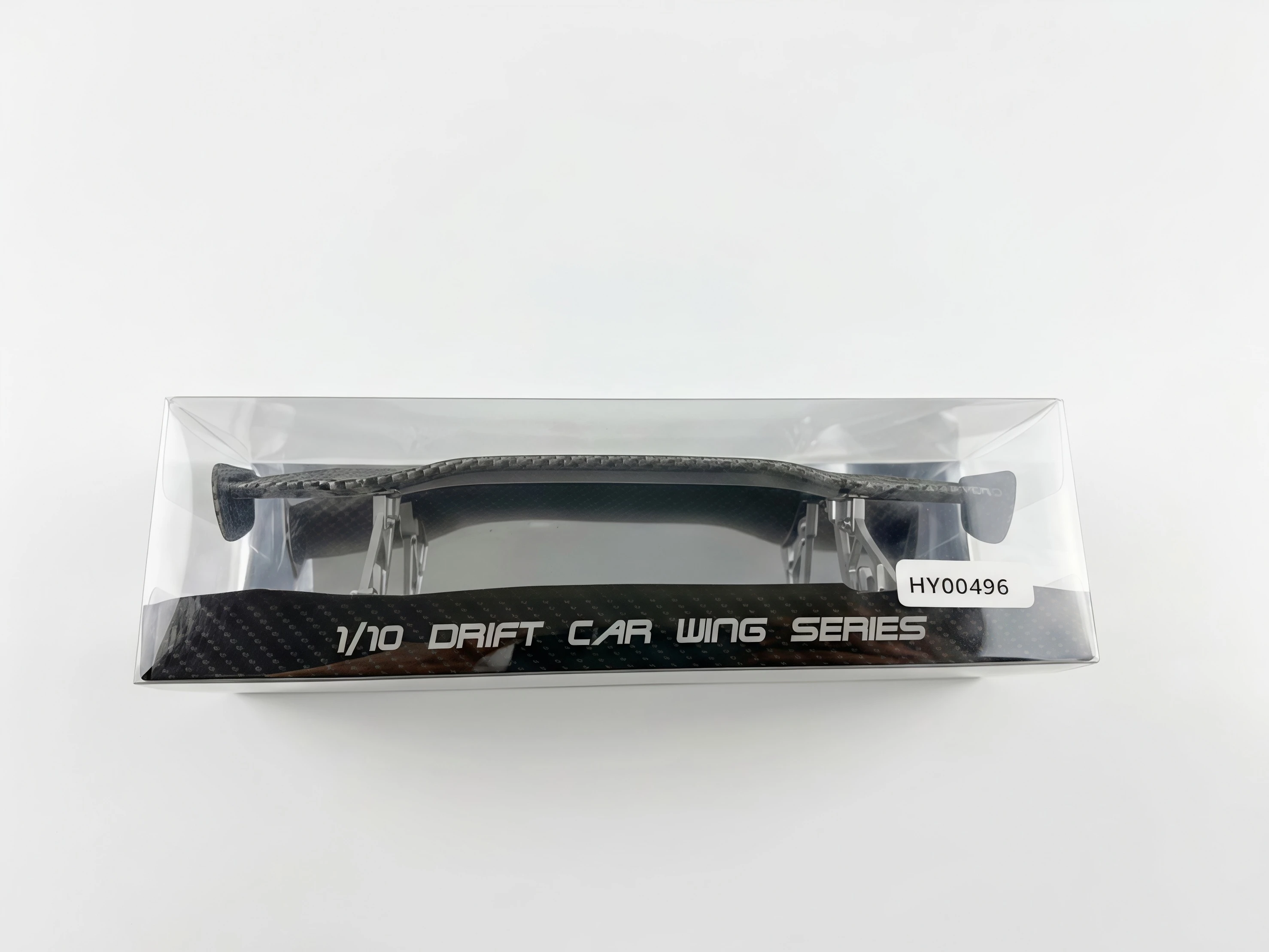 1/10 RC Tail Wing Drift RC On-Road Spoiler Carbon Fiber Pattern Rear Wing RC Body For 1/10 HSP YOKOMO MST 3R REVED