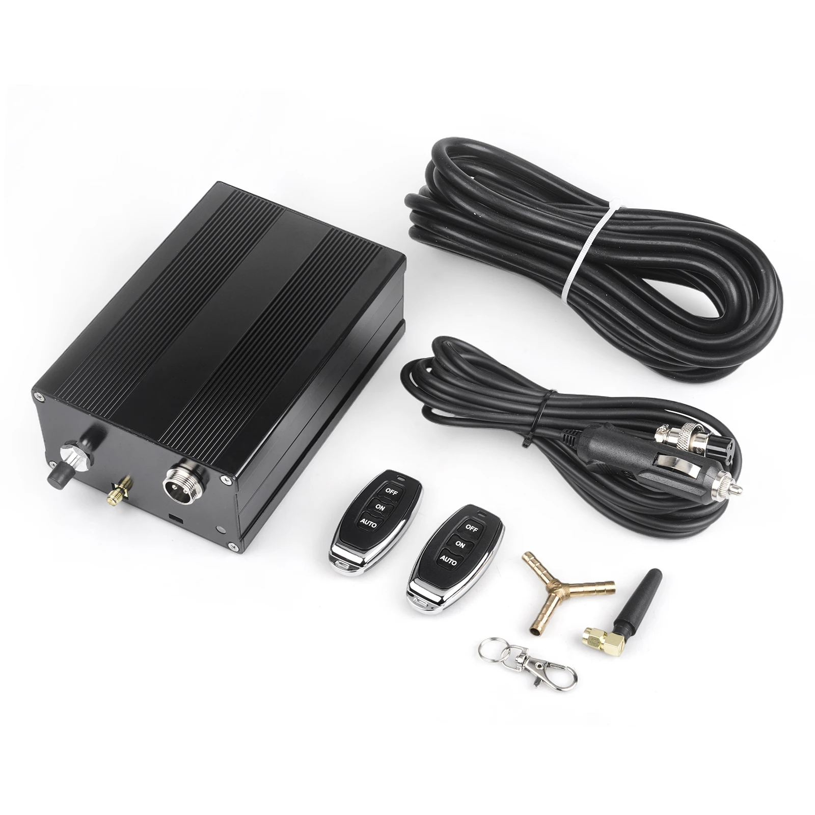 Universele 2 "/2.36"/2.5 "/2.75"/3 "inch Uitlaat Vacuümpomp Vacuümklep Control Unit Set Uitlaat Knipsel Klep Met Afstandsbediening - afbeelding 1