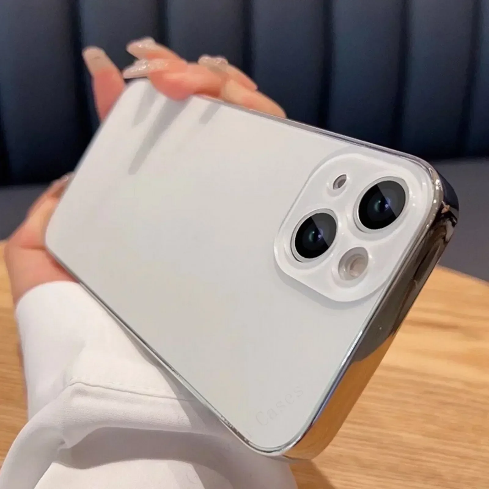 Оригинальный силиконовый чехол-бампер AG для iPhone 15 14 13 12 Pro Max 11 Pro Max + Plus, защитная задняя крышка для объектива